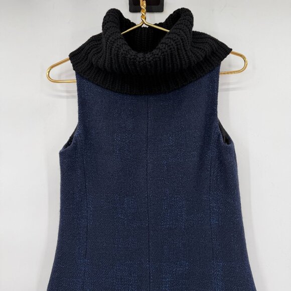 Theory Tadako Novelty Wool Turtleneck Winter dress Size 2 - Picture 6 of 14